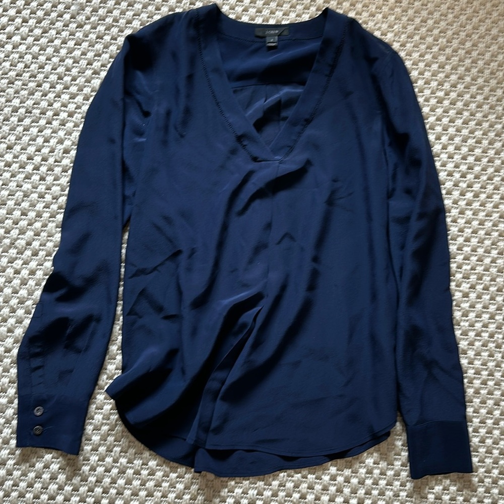 J. Crew Navy business blouse